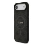 Guess PU Leather 4G Colored Ring MagSafe Black iPhone 17 Air Tok