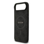 Guess PU Leather 4G Colored Ring MagSafe Black iPhone 17 Air Tok