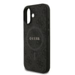 Guess PU Leather 4G Colored Ring MagSafe Black iPhone 17 Tok