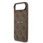 Guess PU Leather 4G Colored Ring MagSafe Brown iPhone 17 Air Tok