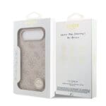 Guess PU Leather 4G Colored Ring MagSafe Pink iPhone 17 Air Tok