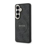 Guess PU Leather 4G Gold Frame Magnetic Black Samsung Galaxy S26 Plus Tok