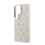 Guess PU Leather 4G Gold Frame Magnetic Pink Samsung Galaxy S26 Ultra Tok