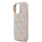 Guess PU Leather 4G Gold Frame MagSafe Pink iPhone 17 Tok