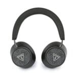 Guess PU Leather 4G Triangle Logo ENC Wireless Headphones Black