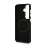 Guess PU Perforated 4G Logo Magnetic Black Samsung Galaxy S26 Tok