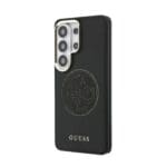 Guess PU Perforated 4G Logo Magnetic Black Samsung Galaxy S26 Ultra Tok