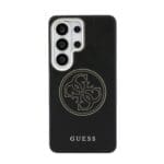 Guess PU Perforated 4G Logo Magnetic Black Samsung Galaxy S26 Ultra Tok