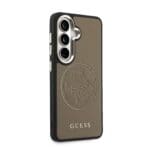 Guess PU Perforated 4G Logo Magnetic Brown Samsung Galaxy S26 Tok