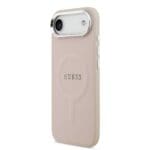 Guess PU Saffiano MagSafe Pink iPhone 17 Air Tok