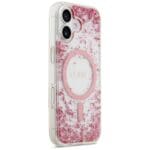Guess Resin Bottom Glitter MagSafe Pink iPhone 17 Tok