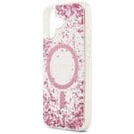 Guess Resin Bottom Glitter MagSafe Pink iPhone 17 Tok