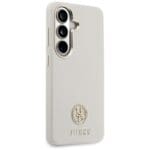 Guess Rhinestone Round Logo MagSafe Plus Beige Samsung Galaxy S26 Tok