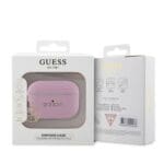 Guess Saffiano 4G Charm Pink AirPods Pro 2 Tok