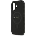 Guess Saffiano Classic Logo MagSafe Black iPhone 17 Tok