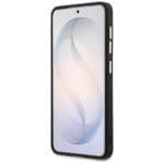 Guess Saffiano Peony Embossed Ring MagSafe Black Samsung Galaxy S26 Tok