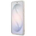 Guess Saffiano Peony Embossed Ring MagSafe Pink Samsung Galaxy S26 Tok