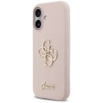 Guess Silicone Big 4G Script Pink iPhone 17 Tok