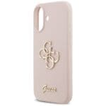 Guess Silicone Big 4G Script Pink iPhone 17 Tok