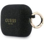 Guess Silicone Glitter Ring Black AirPods Pro Tok