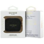 Guess Silicone Glitter Ring Black AirPods Pro Tok