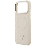 Guess Triangle Logo MagSafe Beige iPhone 17 Pro Tok