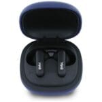 Headphones Bluetooth TWS BMW Leather Metal Logo ENC Blue