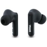 Headphones Bluetooth TWS BMW Leather Metal Logo ENC Red