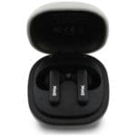 Headphones Bluetooth TWS BMW Leather Metal Logo ENC taupe