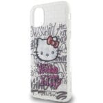 Hello Kitty HKHCN61HDGPHT White Hardcase IML Kitty On Bricks Graffiti iPhone 11/XR Tok