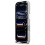 Karl Lagerfeld Croco KL Script Logo MagSafe Silver iPhone 17 Pro Tok