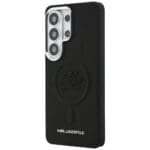 Karl Lagerfeld Embossed Ring Initials MagSafe Black Samsung Galaxy S26 Ultra Tok
