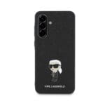Karl Lagerfeld Fixed Glitter Metal Ikonik Black Samsung Galaxy A56 5G Tok