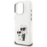 Karl Lagerfeld IML Aquarelle Karl & Choupette & Logo White iPhone 16 Pro Tok