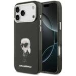 Karl Lagerfeld IML Aquarelle Karl & Logo MagSafe Black iPhone 17 Pro Max Tok