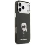 Karl Lagerfeld IML Aquarelle Karl & Logo MagSafe Black iPhone 17 Pro Max Tok