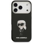 Karl Lagerfeld IML Aquarelle Karl & Logo MagSafe Black iPhone 17 Pro Tok