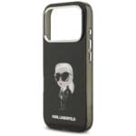 Karl Lagerfeld IML Aquarelle Karl & Logo MagSafe Black iPhone 17 Pro Tok