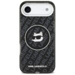 Karl Lagerfeld IML Choupette Head Logo MagSafe Black iPhone 17 Air Tok