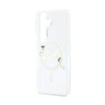 Karl Lagerfeld IML Choupette Karl Script Logo Magnetic Transparent Samsung Galaxy S26 Tok