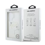 Karl Lagerfeld IML Choupette Karl Script Logo Magnetic Transparent Samsung Galaxy S26 Ultra Tok
