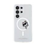 Karl Lagerfeld IML Choupette Peekaboo Logo Magnetic Transparent Samsung Galaxy S26 Ultra Tok