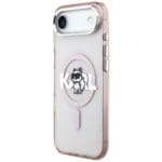 Karl Lagerfeld IML Choupette Sketch Logo MagSafe Pink iPhone 17 Air Tok