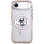 Karl Lagerfeld IML Choupette Sketch Logo MagSafe Pink iPhone 17 Air Tok