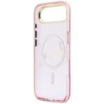 Karl Lagerfeld IML Choupettes Karl Script Logo MagSafe Pink iPhone 17 Air Tok