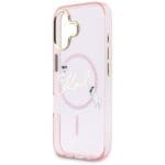 Karl Lagerfeld IML Choupettes Karl Script Logo MagSafe Pink iPhone 17 Tok
