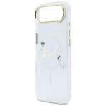 Karl Lagerfeld IML Choupettes Karl Script Logo MagSafe Transparent iPhone 17 Air Tok