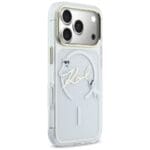 Karl Lagerfeld IML Choupettes Karl Script Logo MagSafe Transparent iPhone 17 Pro Max Tok