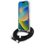 Karl Lagerfeld IML Crossbody Karl&Choupette Head White iPhone 16 Pro Max Tok