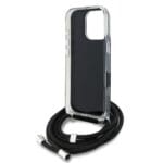 Karl Lagerfeld IML Crossbody K&CH Heads Black iPhone 16 Pro Tok